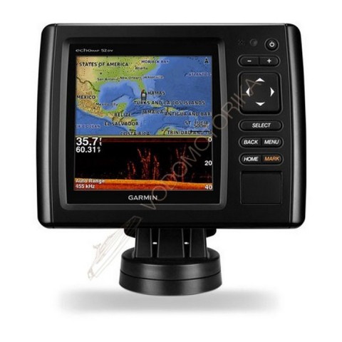 Картплоттер-эхолот Garmin echomap 52dv CHIRP с датчиком